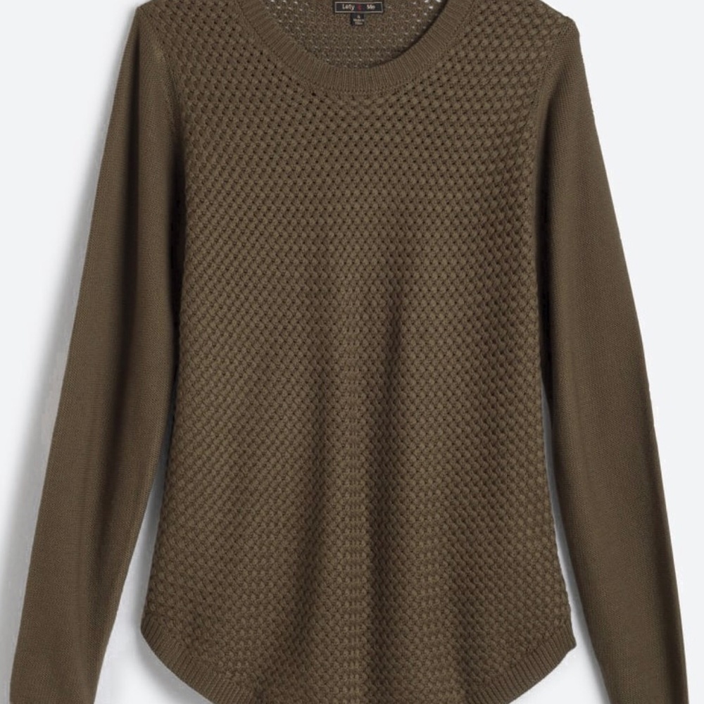 Lety & Me Josey Elbow Patch Pullover